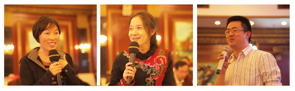 新会员候选人及其推荐人:宁波市规划与地理信息中心系统部主任田冉博士、宁波市规划与地理信息中心总工高惠君博士、宁波汇民信息科技有限公司总经理张曦民
